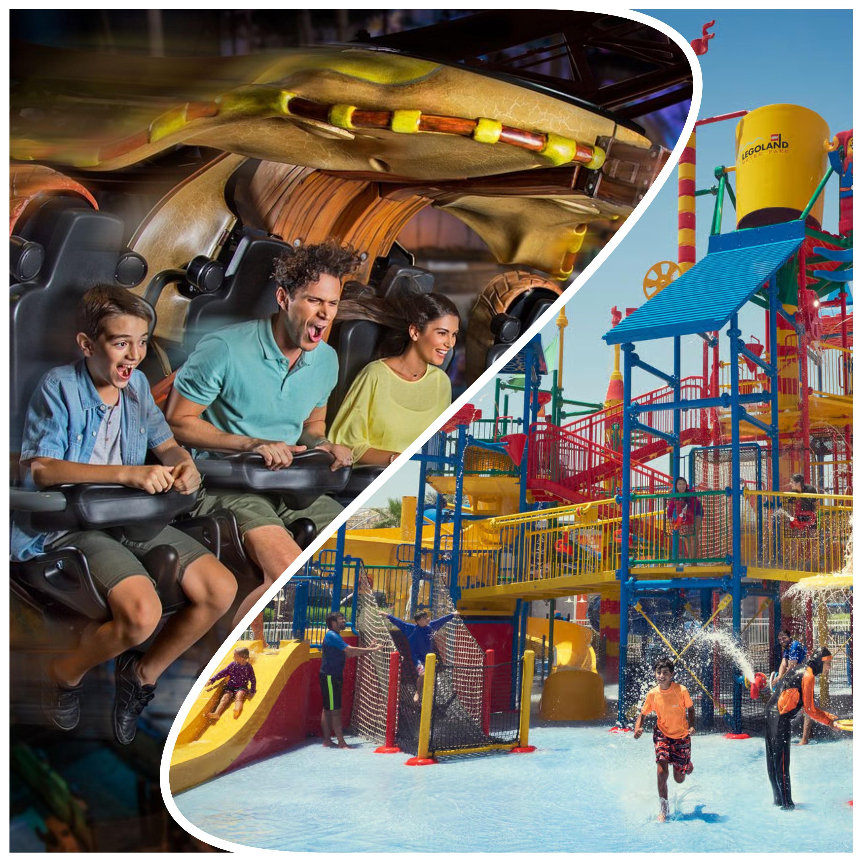 Dubai Parks & Resorts 1 Day 2 Park Pass